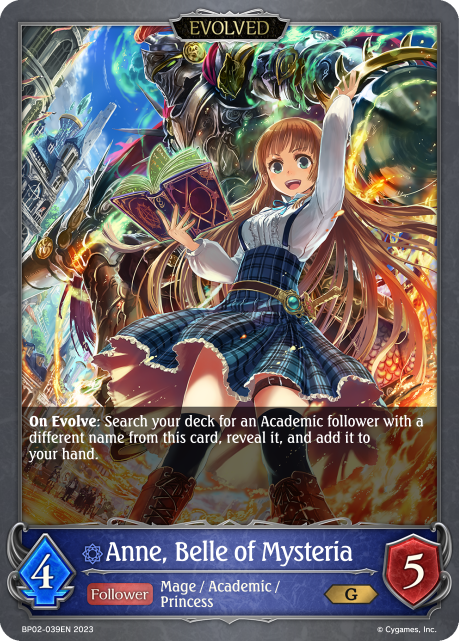 Anne, Belle of Mysteria