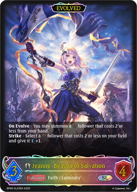 Jeanne, Beacon of Salvation