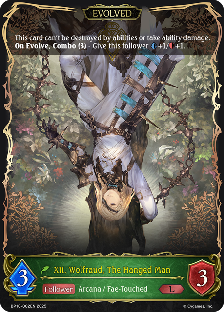 XII. Wolfraud, The Hanged Man