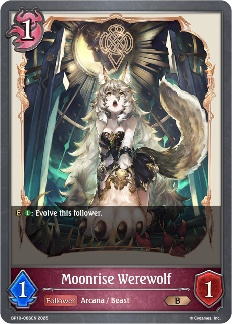 Moonrise Werewolf | CARDS | Shadowverse: Evolve