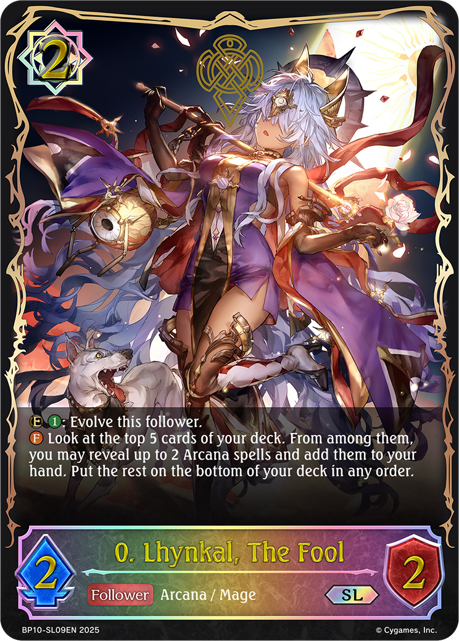 0. Lhynkal, The Fool