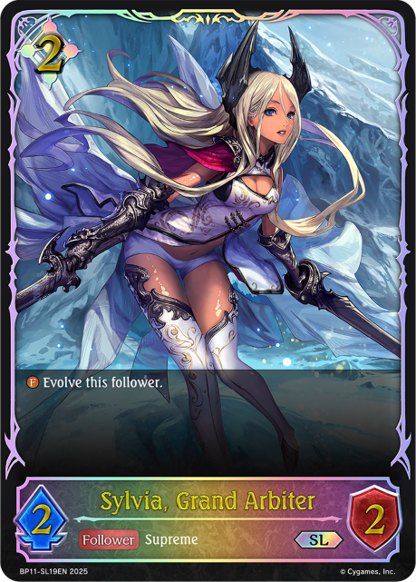 Sylvia, Grand Arbiter