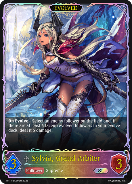 Sylvia, Grand Arbiter