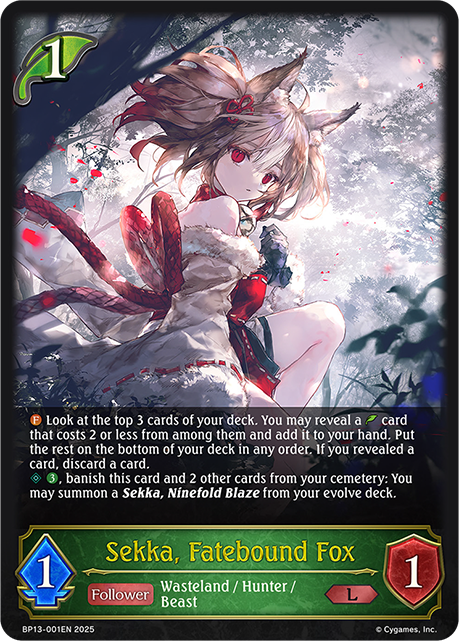 Sekka, Fatebound Fox