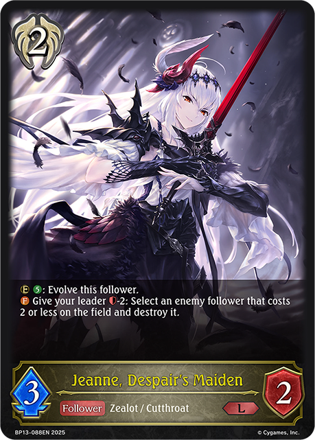 Jeanne, Despair's Maiden