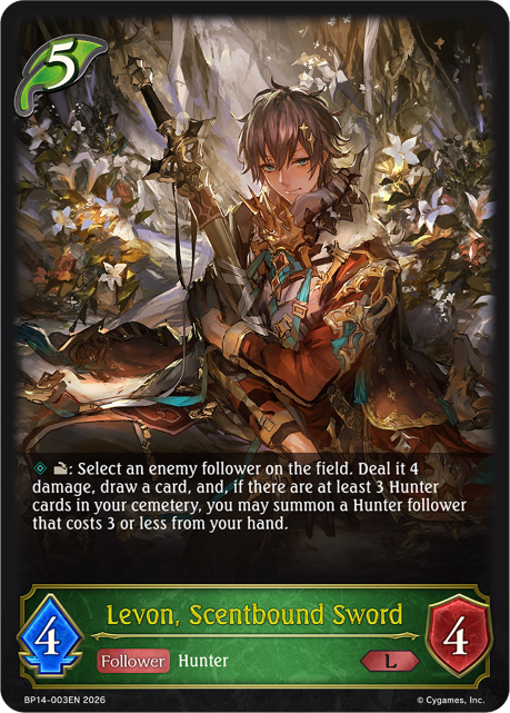 Levon, Scentbound Sword