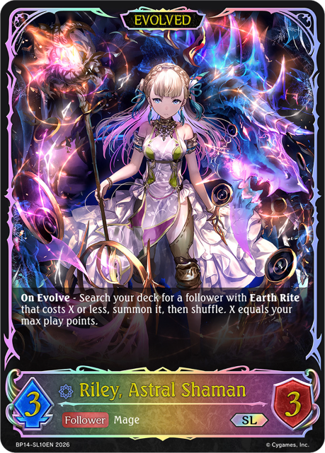 Riley, Astral Shaman