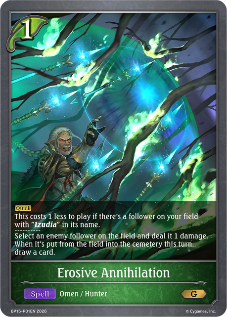 Erosive Annihilation