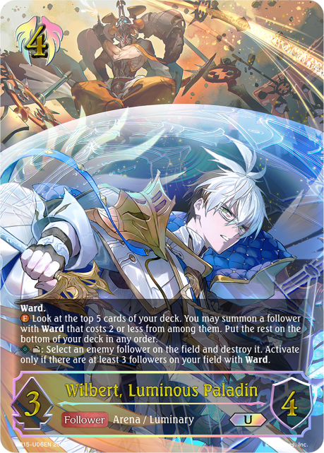 Wilbert, Luminous Paladin