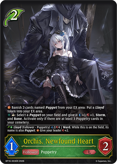 Orchis, Newfound Heart