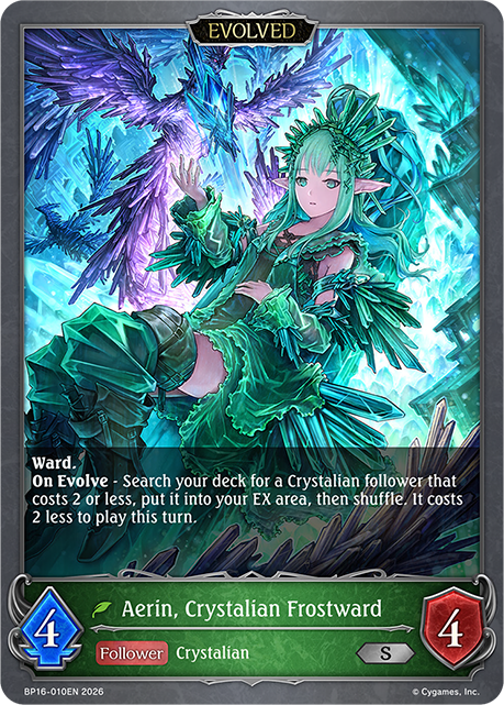 Aerin, Crystalian Frostward
