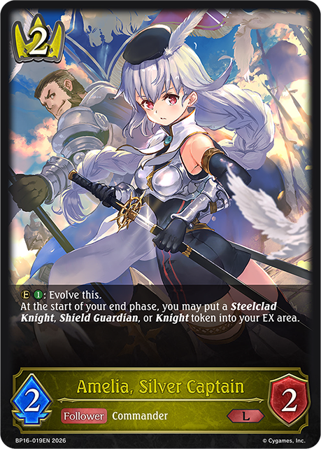 Amelia, Silver Captain