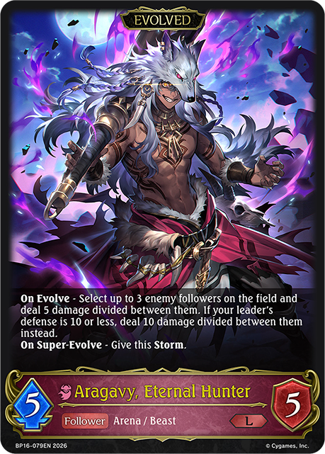 Aragavy, Eternal Hunter