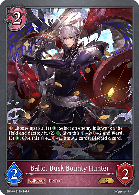 Balto, Dusk Bounty Hunter