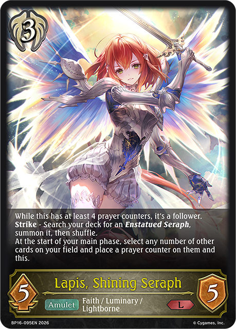 Lapis, Shining Seraph