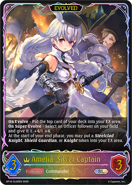 Amelia, Silver Captain