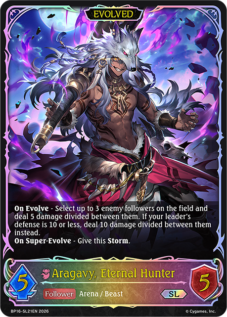 Aragavy, Eternal Hunter