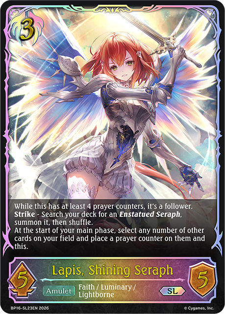 Lapis, Shining Seraph