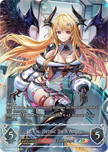 Olivia, Heroic Dark Angel