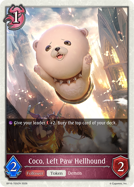 Coco, Left Paw Hellhound