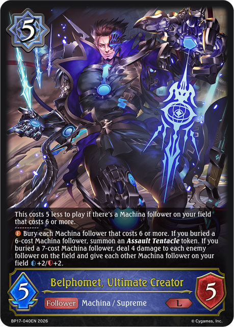 Belphomet, Ultimate Creator