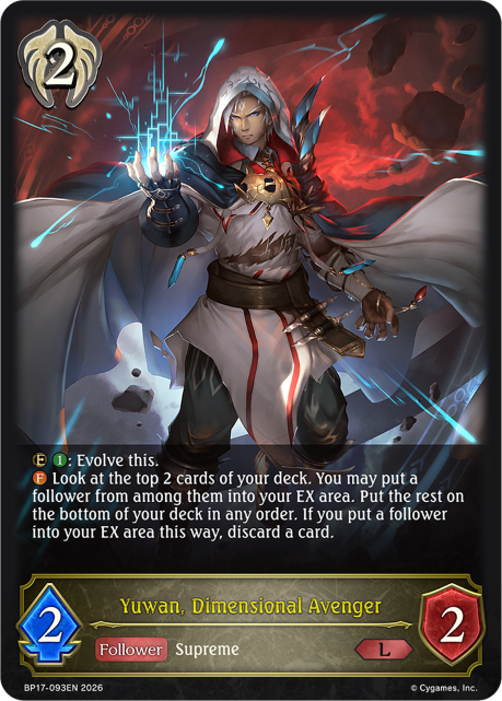 Yuwan, Dimensional Avenger
