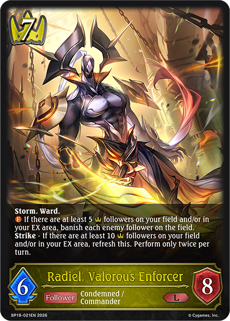 Radiel, Valorous Enforcer