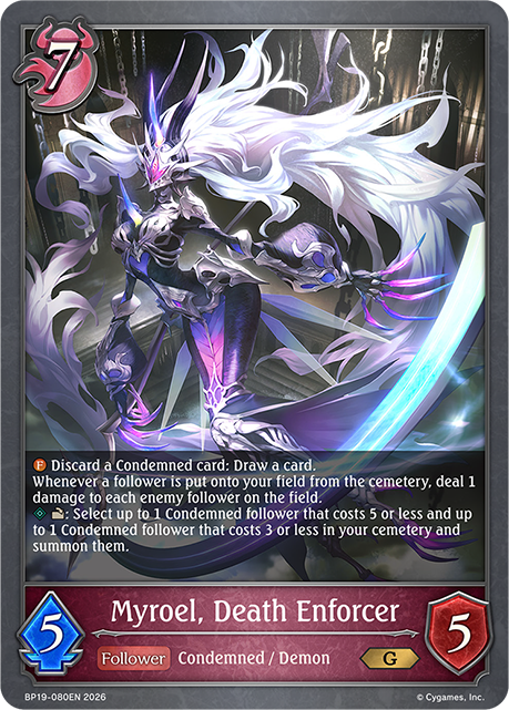 Myroel, Death Enforcer