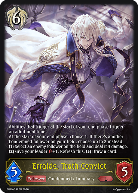 Erralde, Troth Convict
