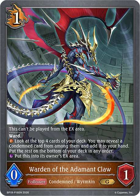 Warden of the Adamant Claw