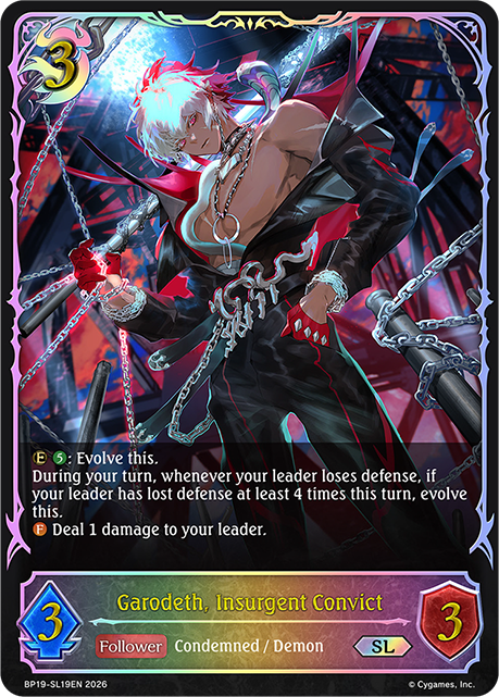 Garodeth, Insurgent Convict