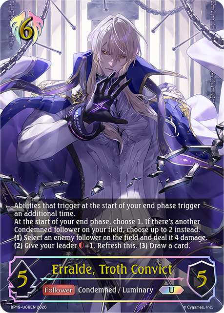 Erralde, Troth Convict