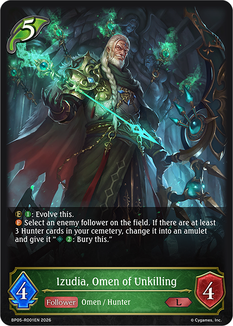 Izudia, Omen of Unkilling