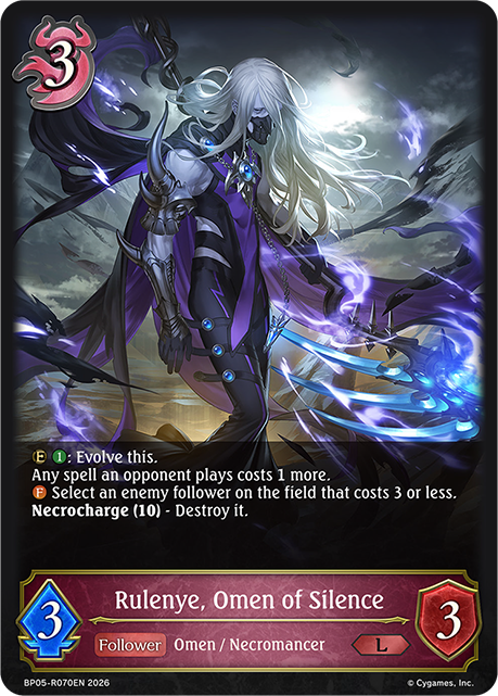 Rulenye, Omen of Silence