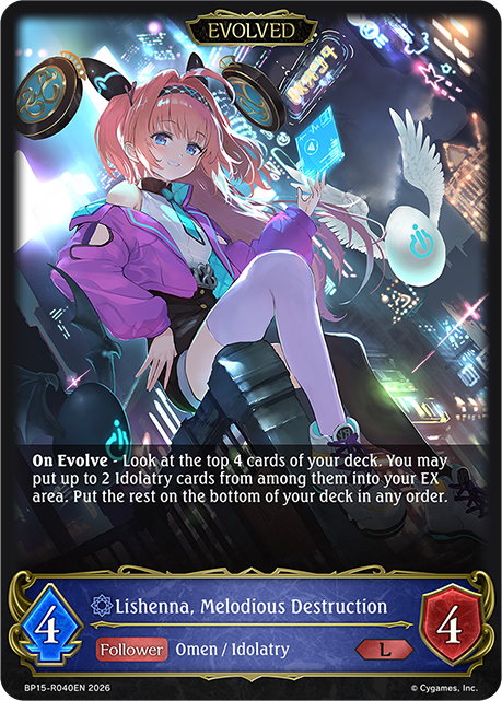 Lishenna, Melodious Destruction