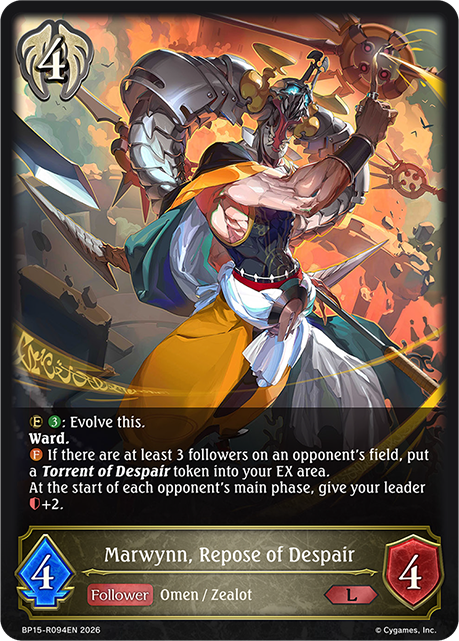 Marwynn, Repose of Despair
