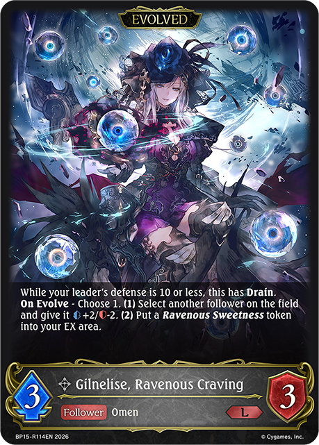 Gilnelise, Ravenous Craving