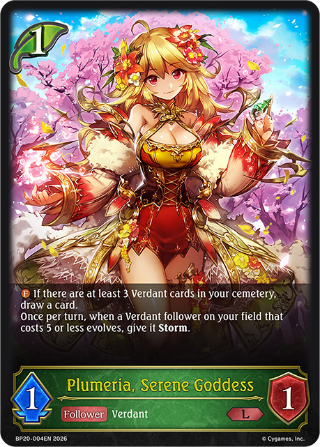 Plumeria, Serene Goddess
