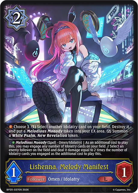 Lishenna, Melody Manifest