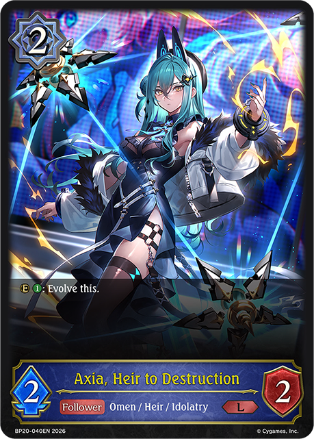 Axia, Heir to Destruction