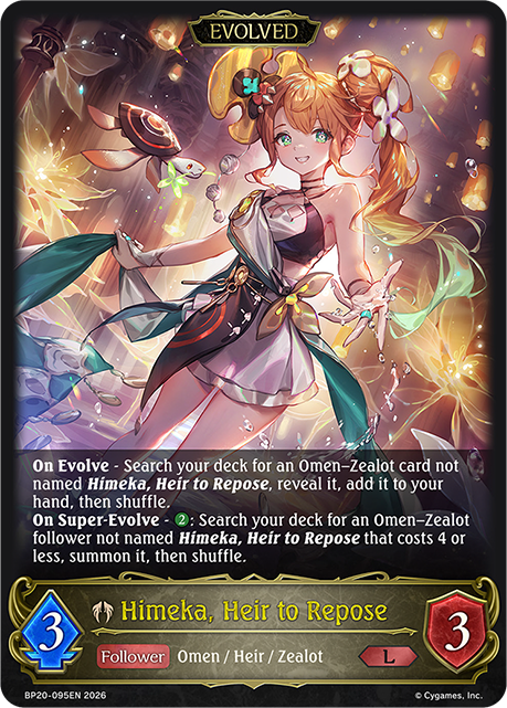 Himeka, Heir to Repose