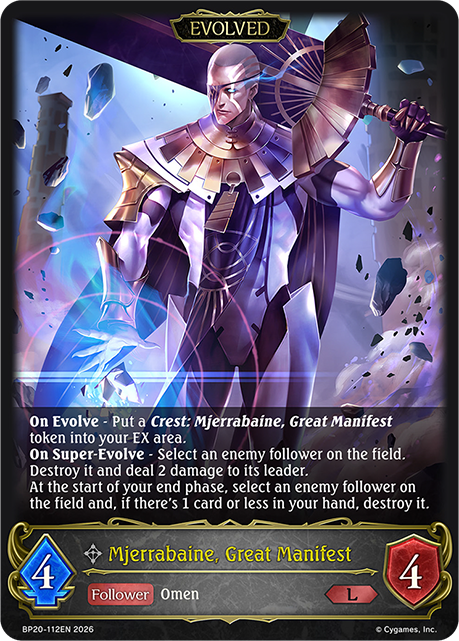 Mjerrabaine, Great Manifest