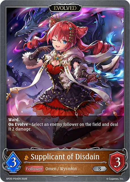 Supplicant of Disdain