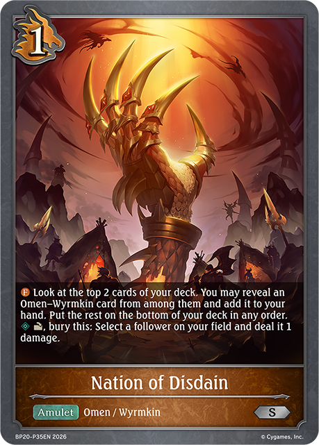 Nation of Disdain