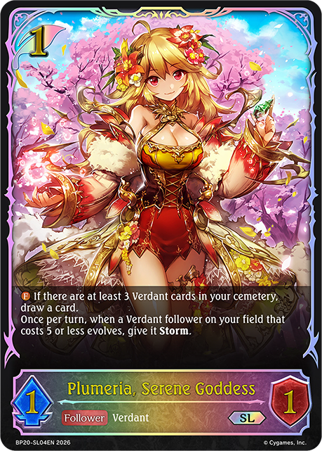 Plumeria, Serene Goddess