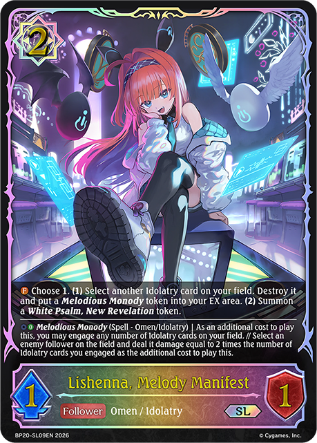 Lishenna, Melody Manifest