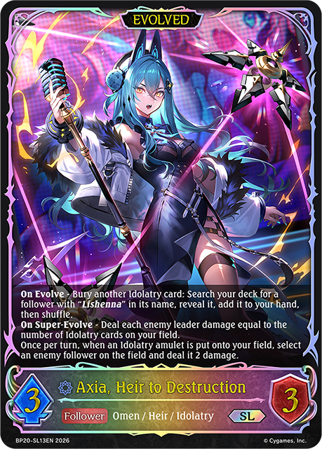 Axia, Heir to Destruction