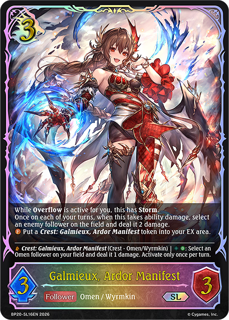 Galmieux, Ardor Manifest