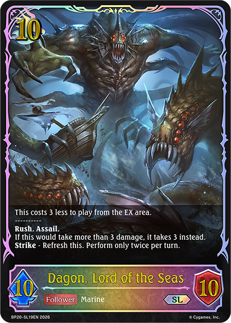 Dagon, Lord of the Seas