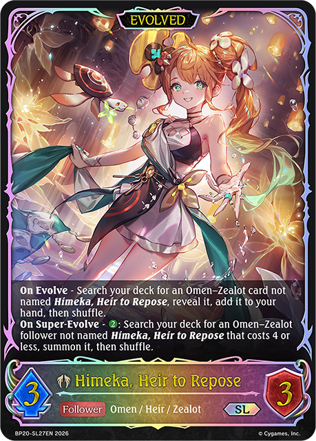 Himeka, Heir to Repose
